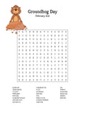 Holiday Word Search Puzzles, Sample Page 1