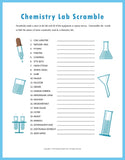 Chemistry Puzzle Bundle - Word Scramble