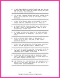 Cryptograms, Volume 1, Sample Answer Page