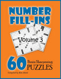 Number Fill In Puzzles, Volume 3 - PRINTABLE PDF