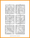 Number Search Puzzles, Sample Solution Page